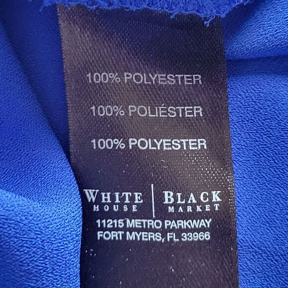 WHBM Royal Blue Top Sz 6 - Picture 7 of 8